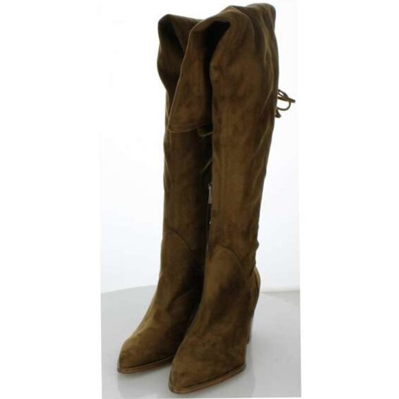 Brand New Marc Fisher Comara Over The Knee Pointed Toe Boots - Picture 1 of 5